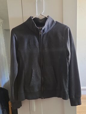 Grey Fila zip jacket